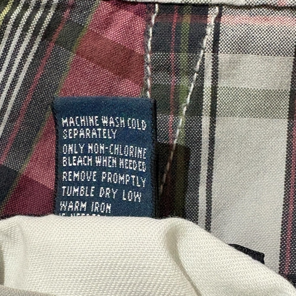 Polo Ralph Lauren Tartan Plaid Shorts Reversible Cotton Men's Size 42 NWT - Picture 12 of 12
